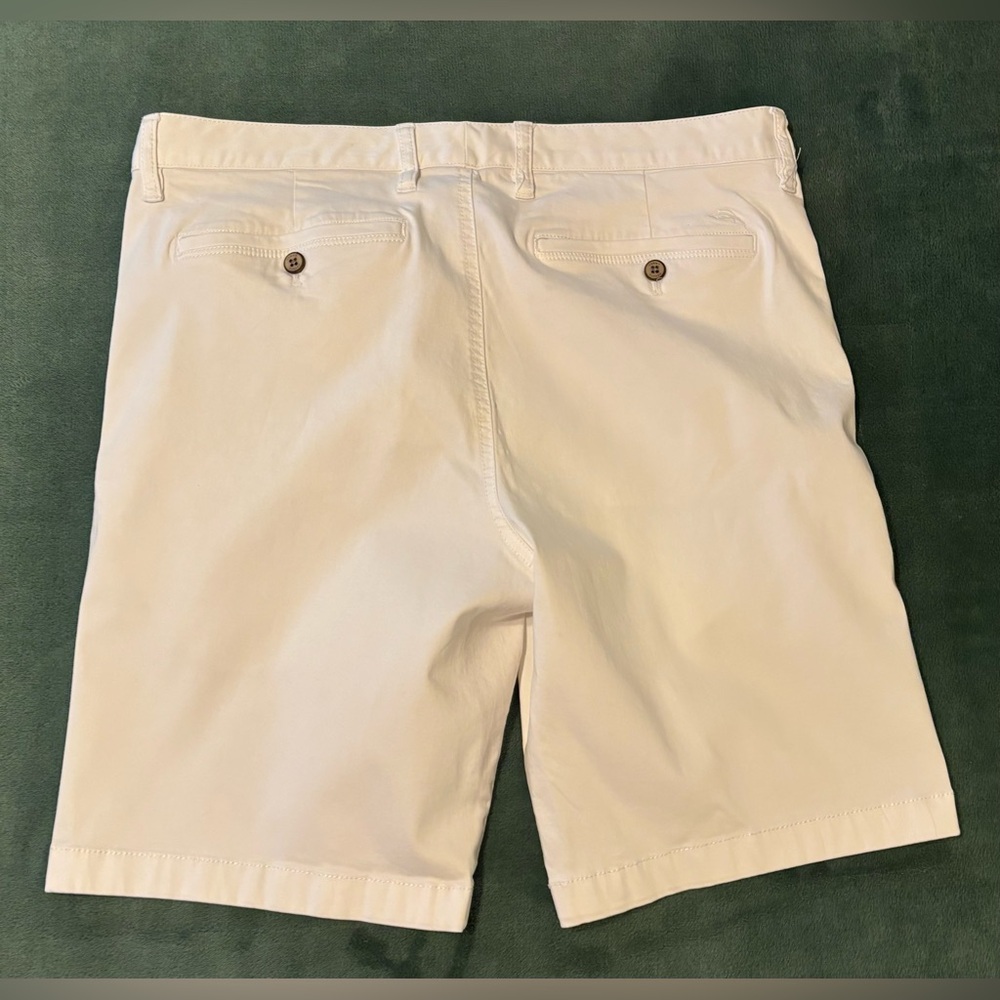 Tommy Bahama Cream Flat Front Shorts Tailored Design Size 34 (5134) - Picture 8 of 10
